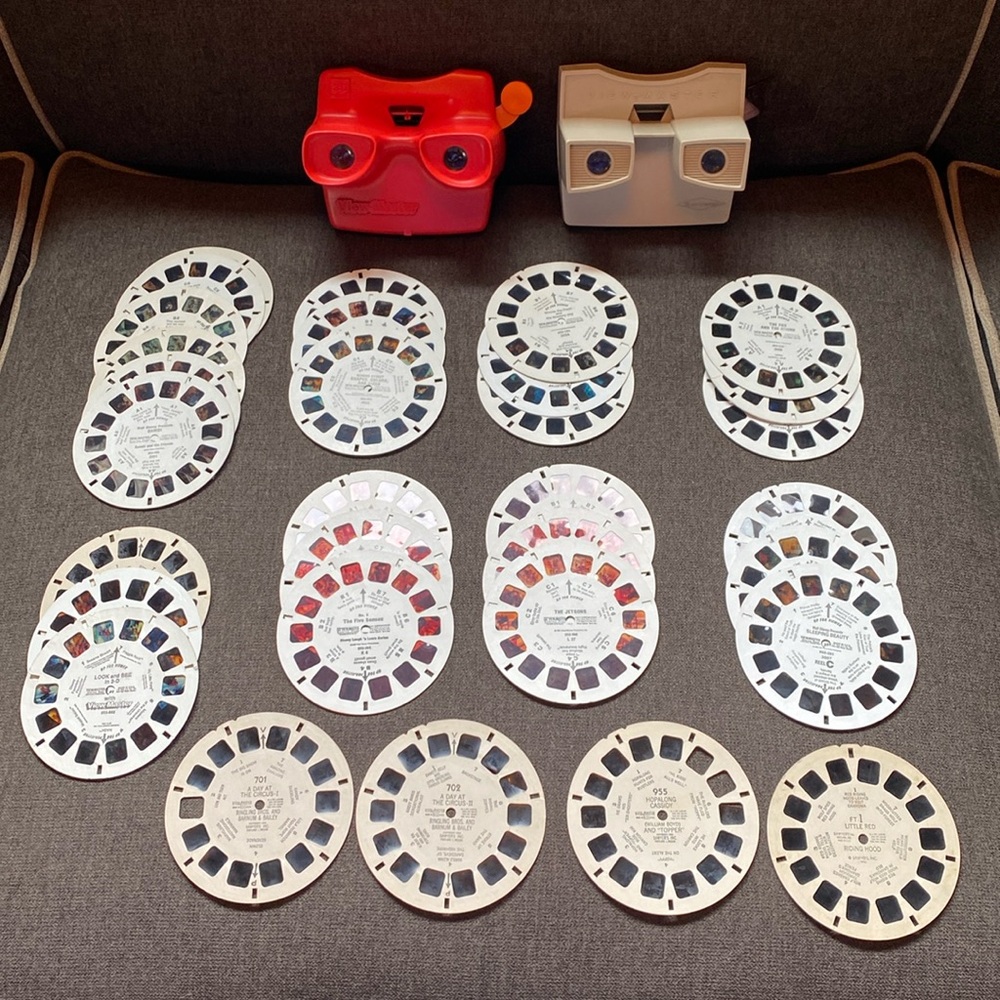 1970’s Vintage Viewmasters and Reels!!